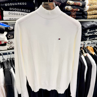 TOMMY HILFIGER - ΠΛΕΚΤΟ ΜΙΣΟ ΖΙΒΑΓΚΟ