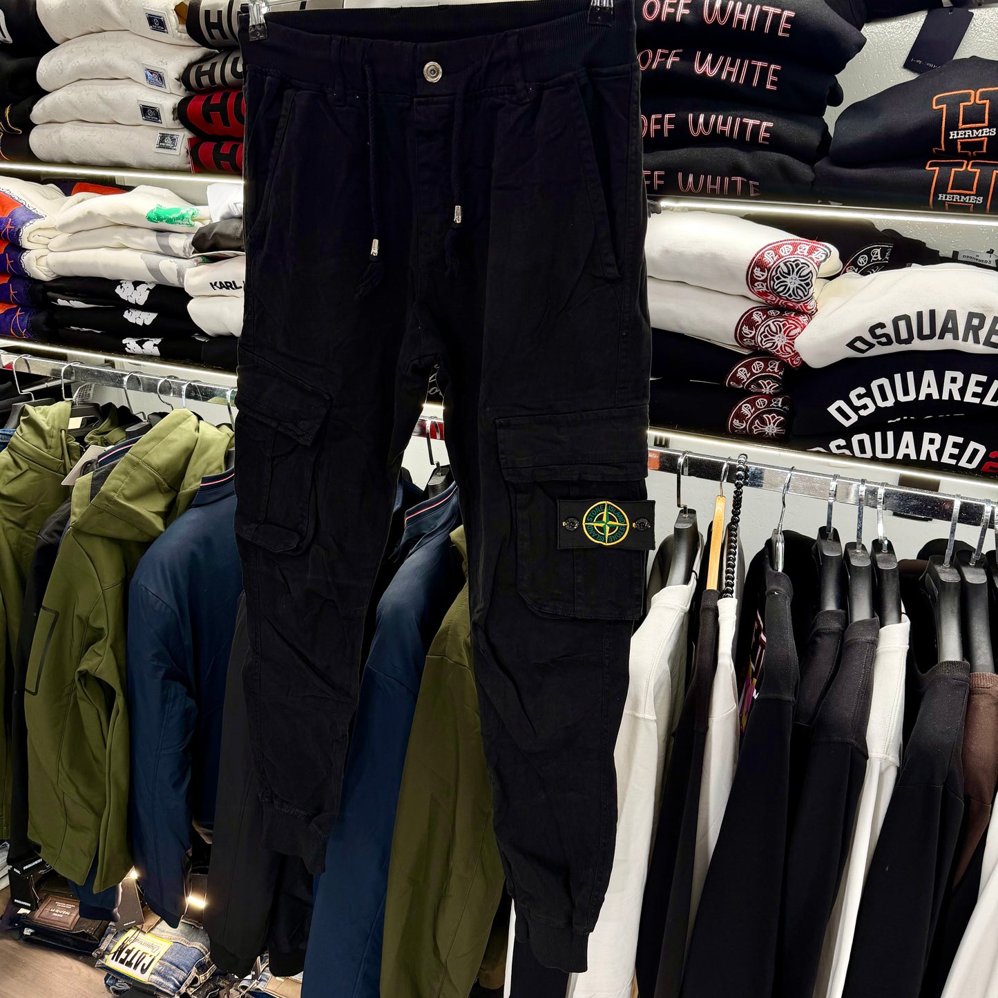 STONE ISLAND - CARGO PANTS