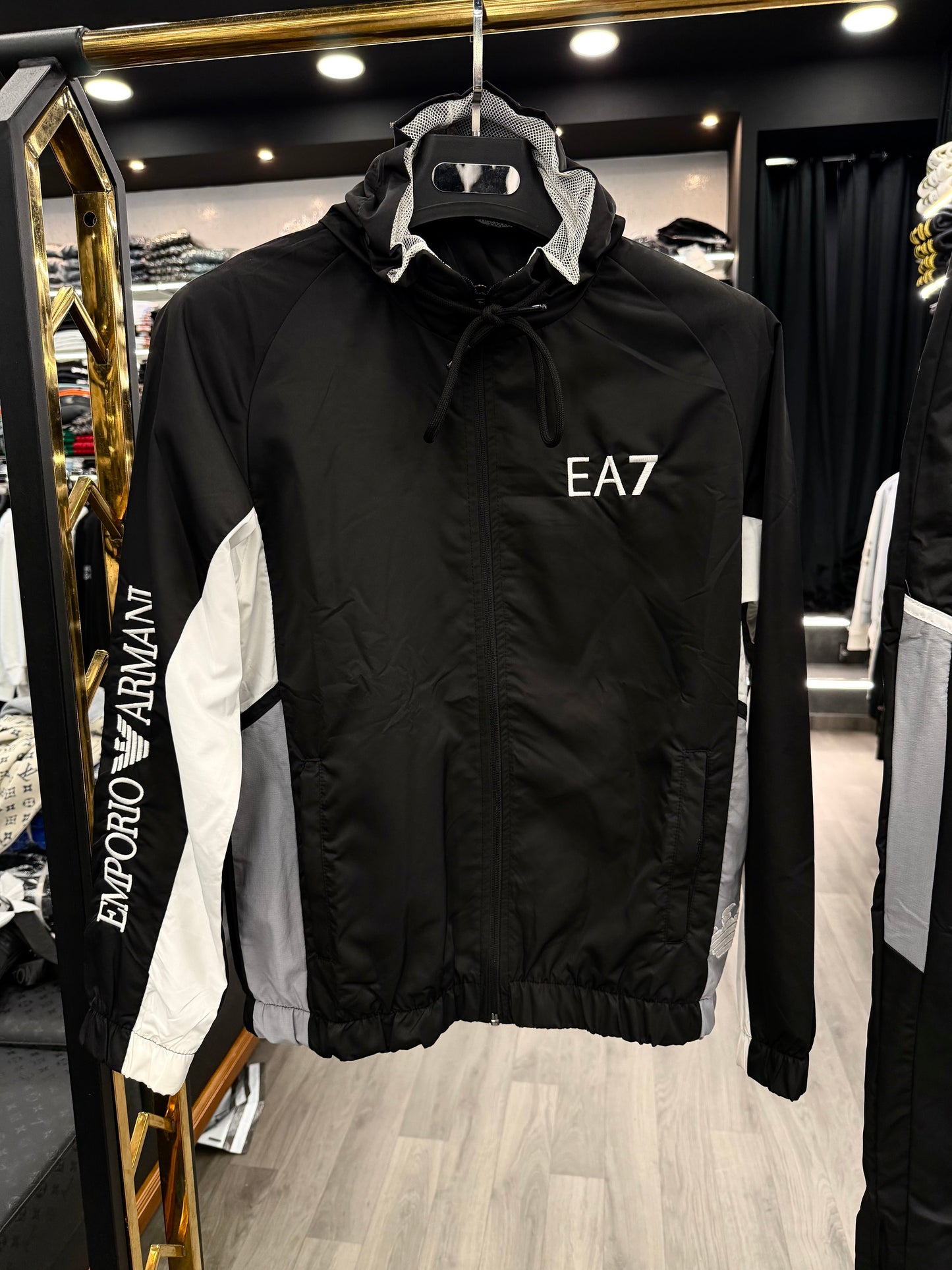 EMPORIO ARMANI EA7 - ΜΑΥΡΟ ΣΕΤ ΦΟΡΜΕΣ