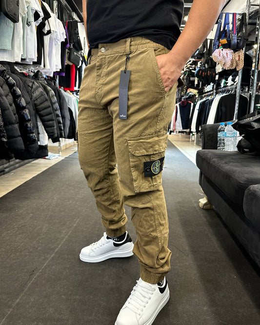 Cargo Παντελόνι Μπεζ - Stone Island 2026