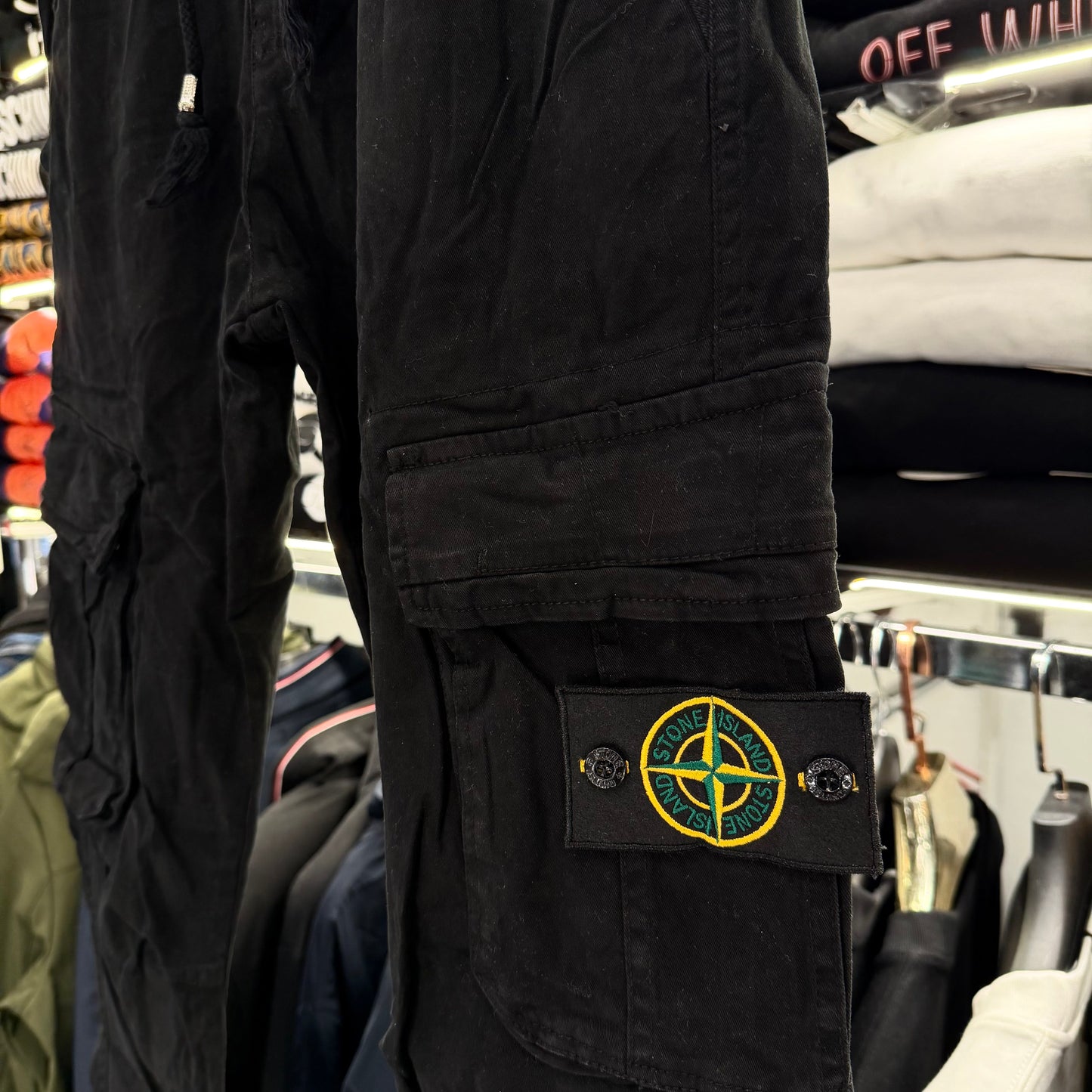STONE ISLAND - CARGO PANTS